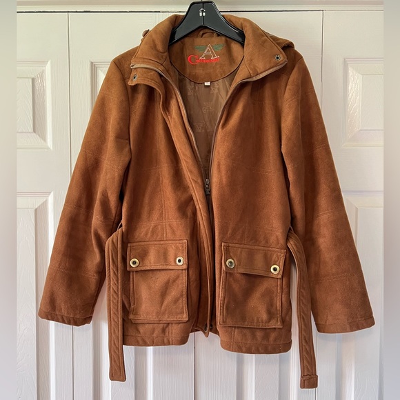 Brown jacket size M - Picture 1 of 3